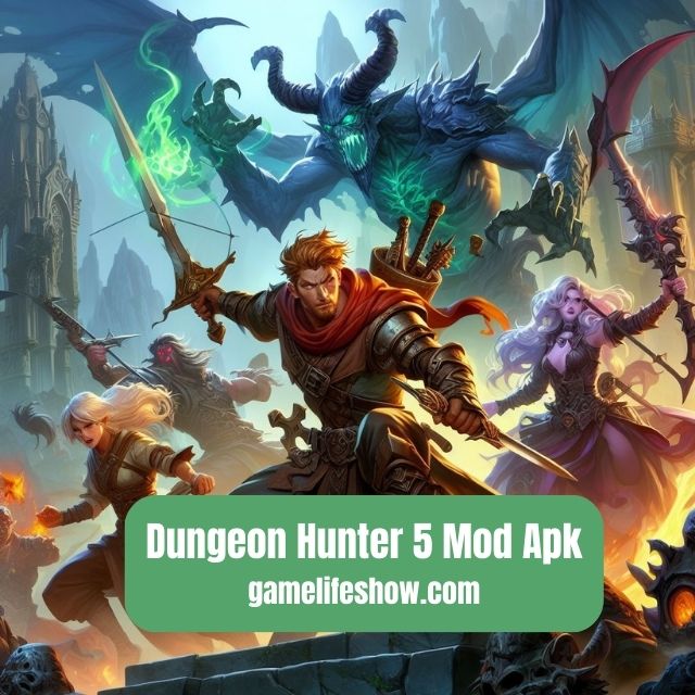 dungeon hunter 5 mod apk Unlimited gold and gems