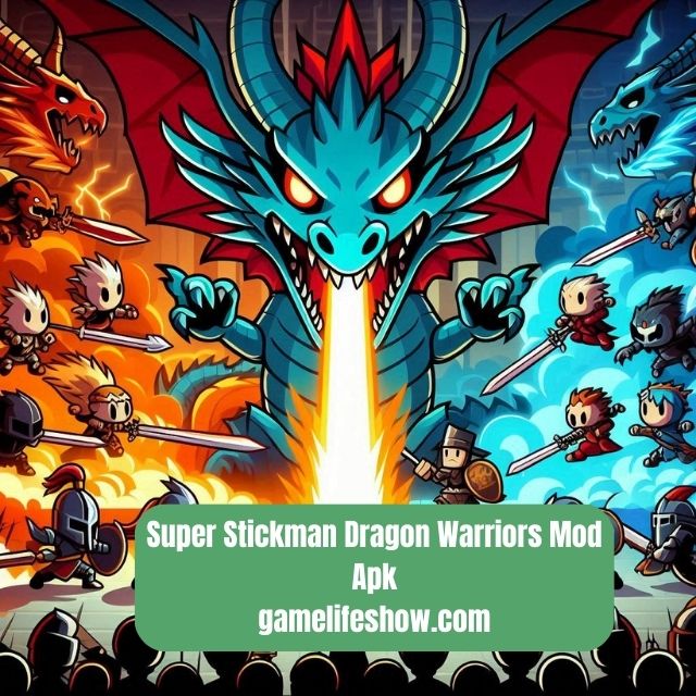 Super Stickman Dragon Warriors Mod Apk Unlimited Money And Gems Download