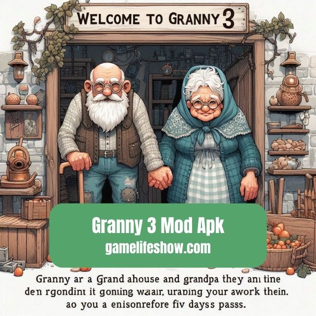 Granny 3 Mod APK Unlimited everything