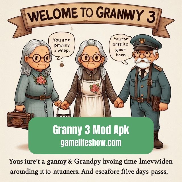 granny 3 mod apk by ciber hacker