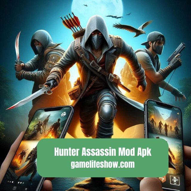 hunter assassin mod apk unlimited money and gems