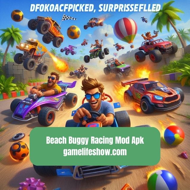 beach buggy racing mod apk unlocked all cars unlimited money